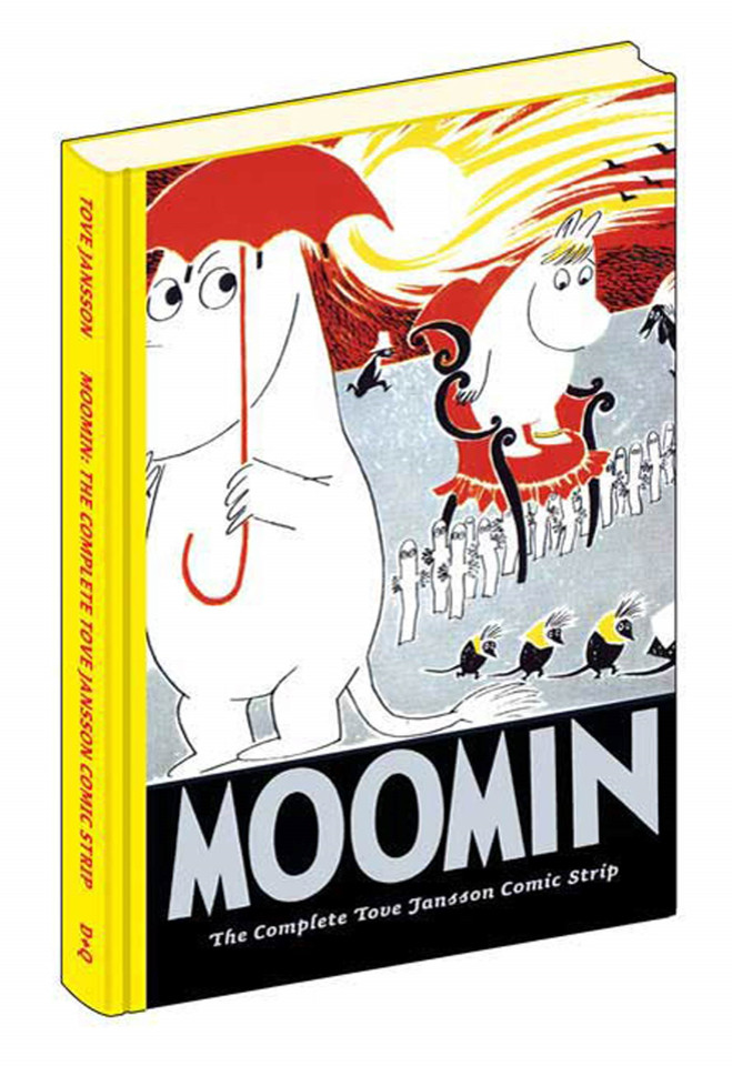 Moomin Book Four: The Complete Tove Jansson Comic Strip (Moomin) book cover by Tove Jansson