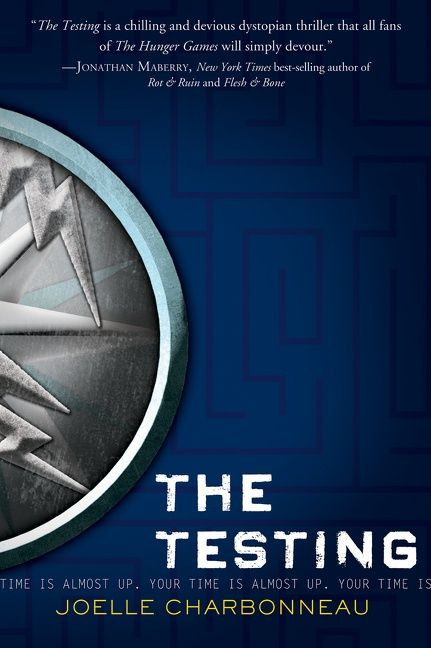 The Testing book cover by Joelle Charbonneau