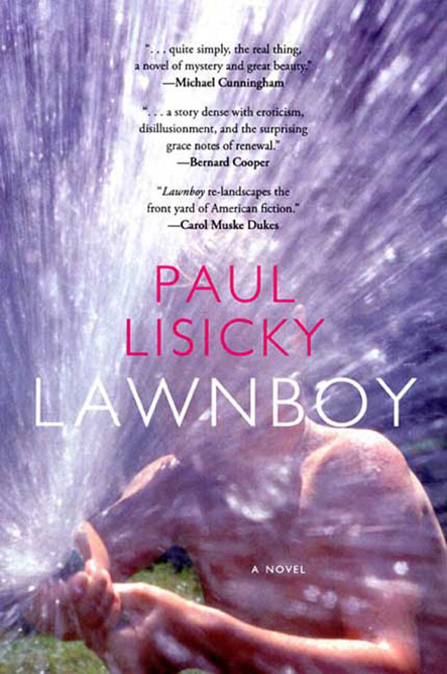 Lawnboy book cover by Paul Lisicky