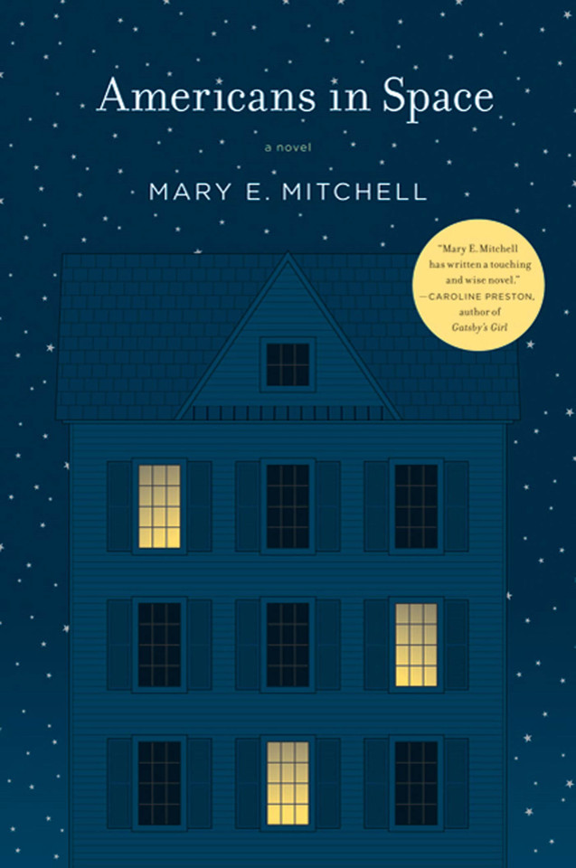 Americans in Space: A Novel book cover by Mary E. Mitchell