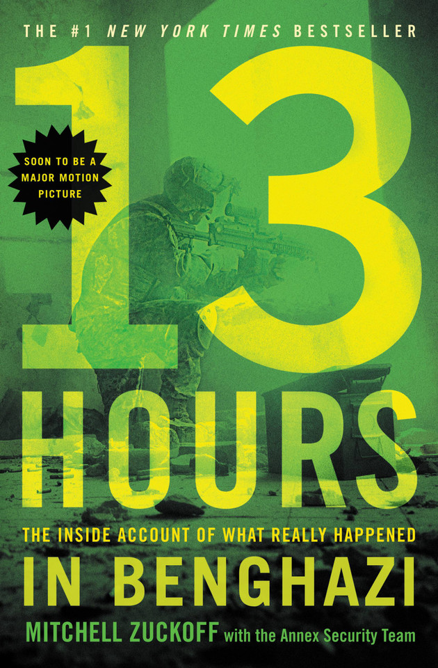 13 Hours: The Inside Account of What Really Happened In Benghazi book cover by Mitchell Zuckoff