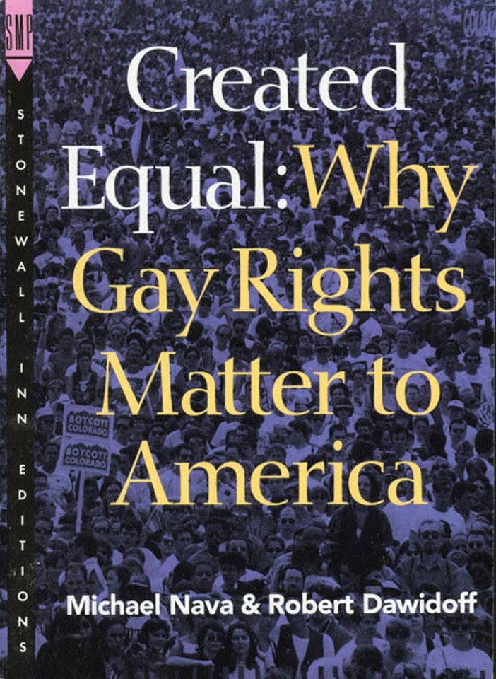 Created Equal: Why Gay Rights Matter to America book cover by Michael Nava, Robert Dawidoff