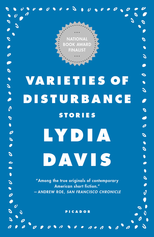 Varieties of Disturbance: Stories book cover by Lydia Davis
