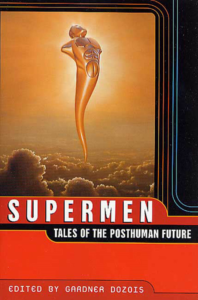 Supermen: Tales of the Posthuman Future book cover by 
