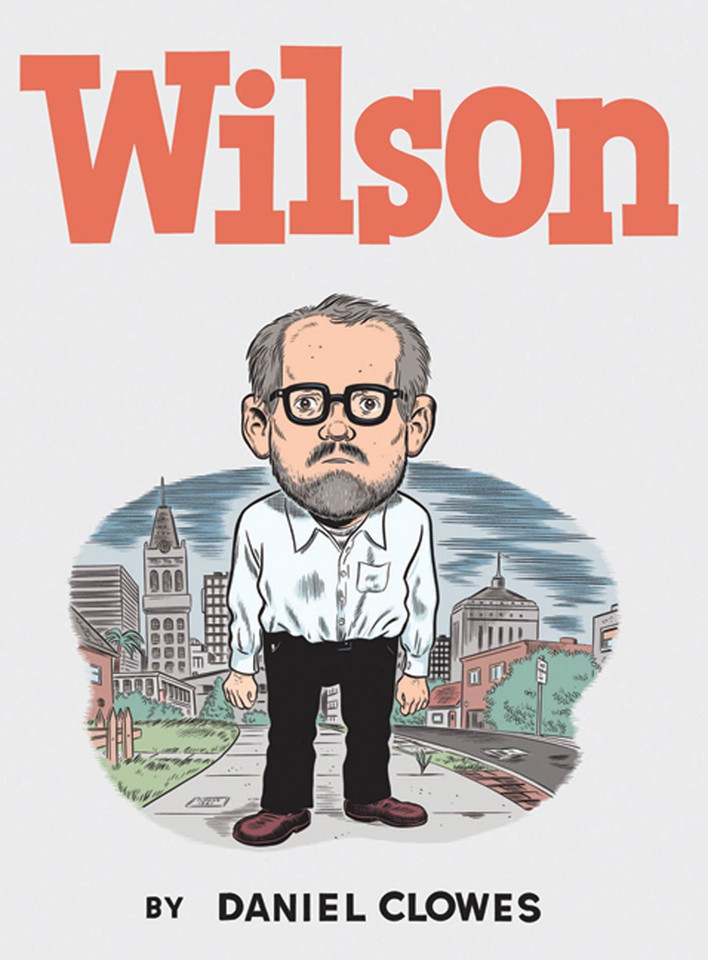 Wilson book cover by Daniel Clowes