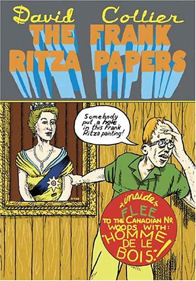 The Frank Ritza Papers book cover by David Collier