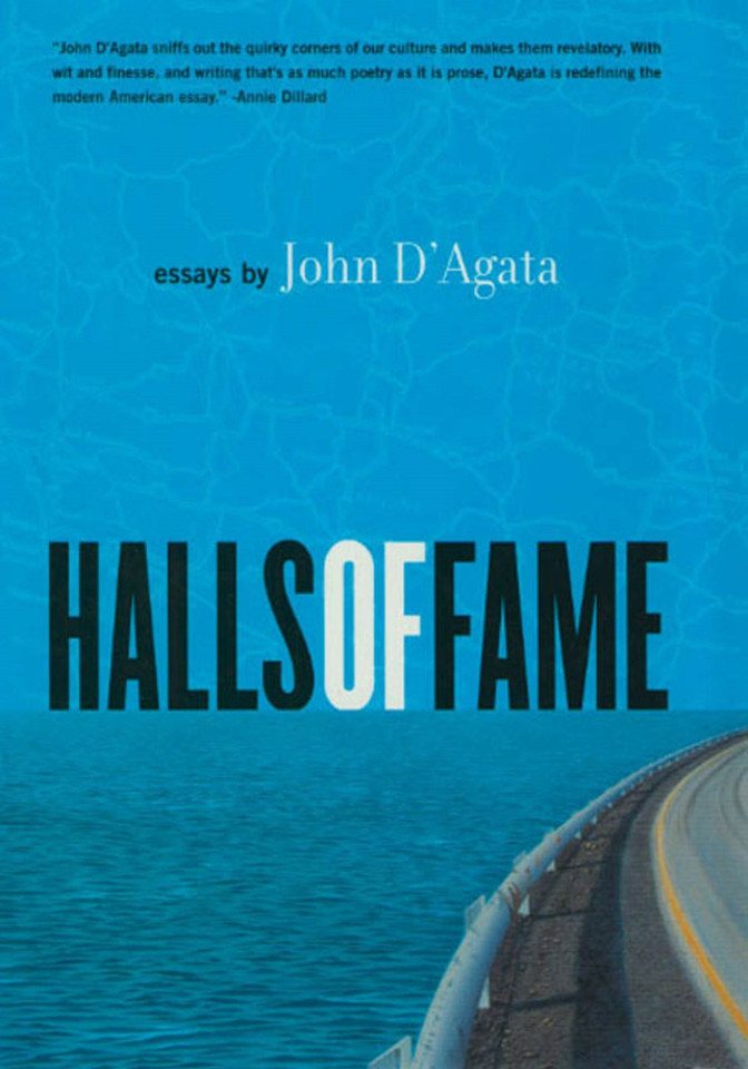 Halls of Fame: Essays book cover by John D'Agata