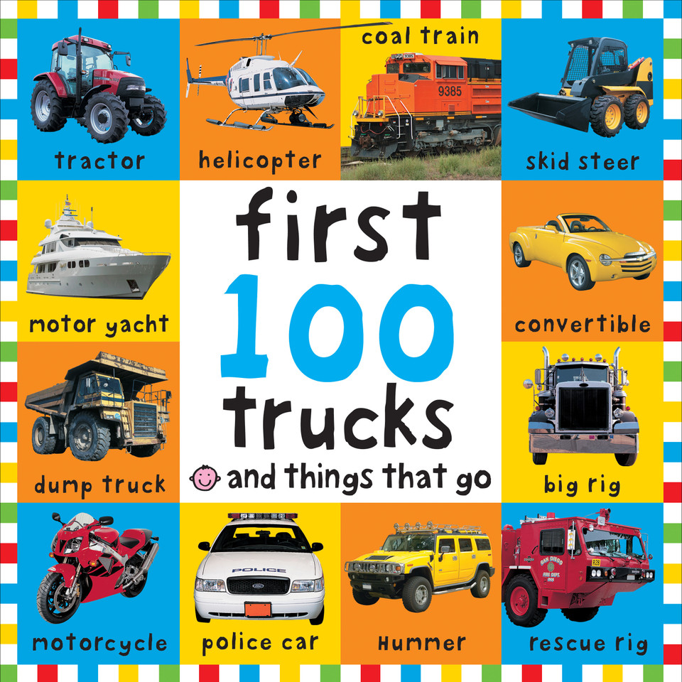 First 100 Big Board: Trucks and Things That Go (First 100) book cover by Roger Priddy