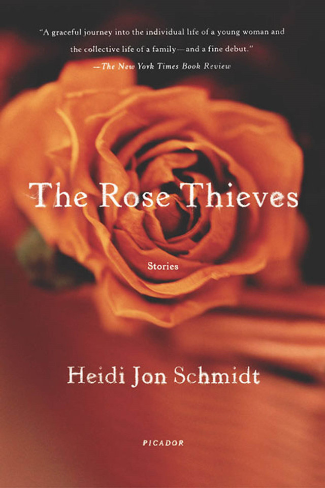 The Rose Thieves: Stories book cover by Heidi Jon Schmidt