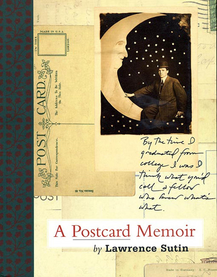A Postcard Memoir book cover by Lawrence Sutin