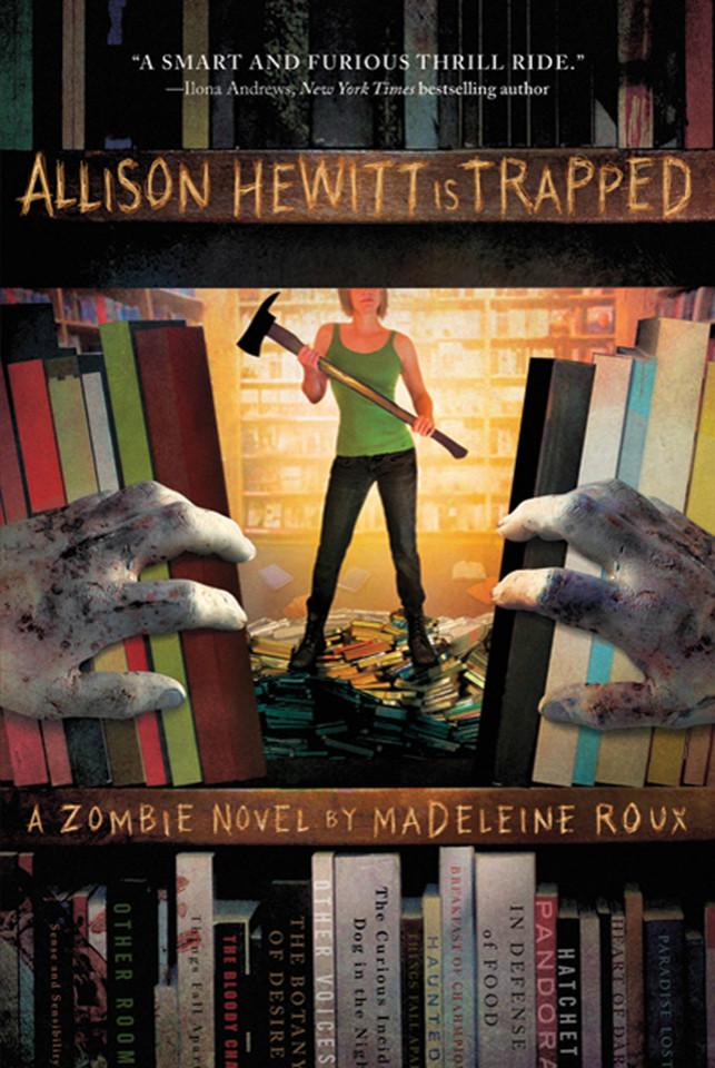 Allison Hewitt Is Trapped: A Zombie Novel book cover by Madeleine Roux