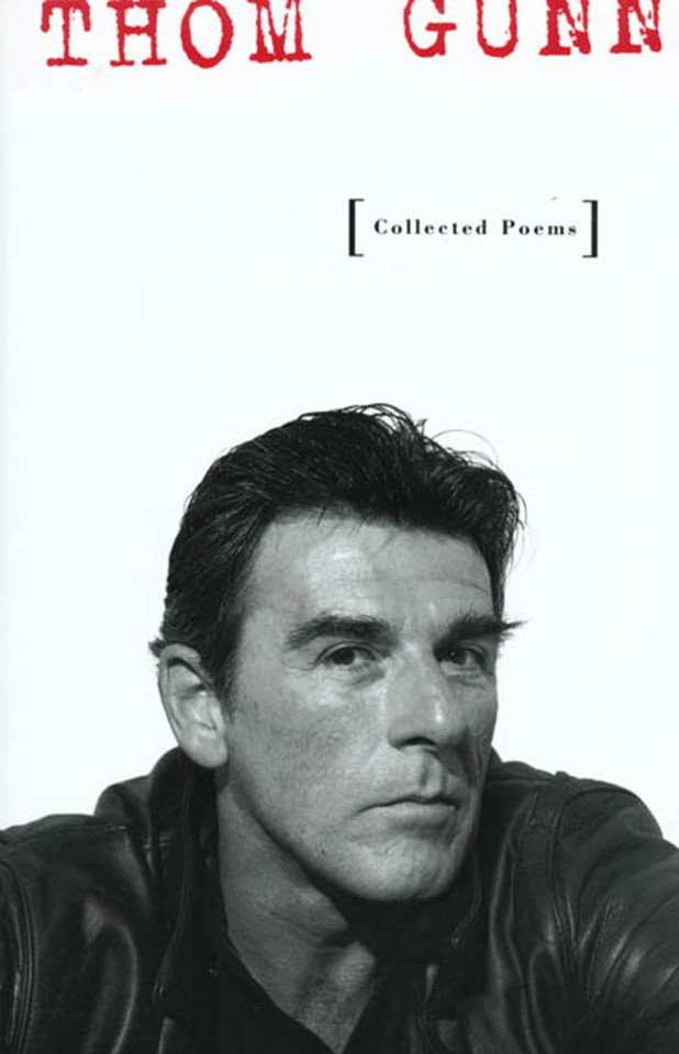 Collected Poems book cover by Thom Gunn