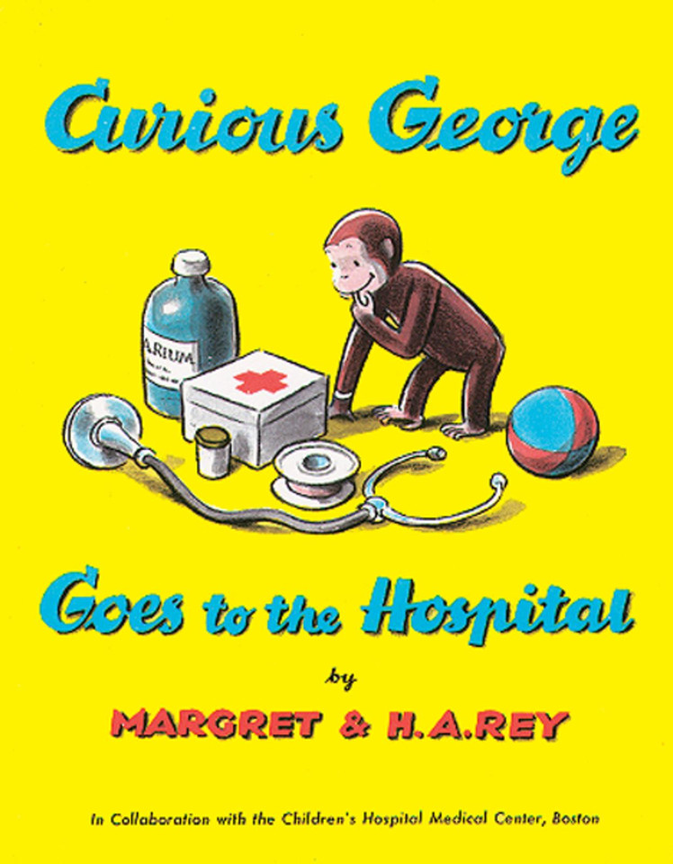 Curious George Goes to the Hospital (Curious George) book cover by H. A. Rey, Margret Rey