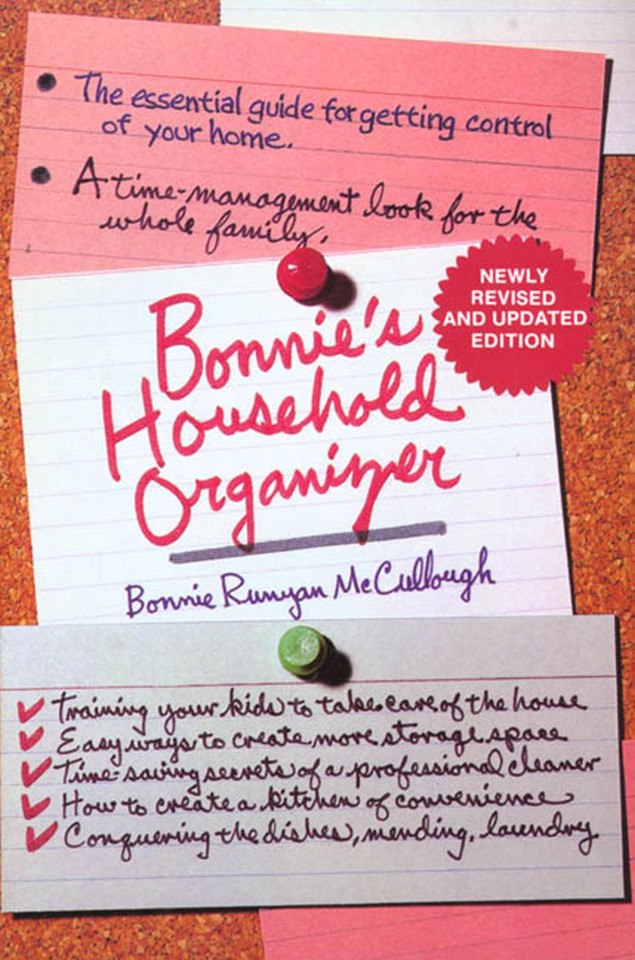 Bonnie's Household Organizer: The Essential Guide for Getting Control of Your Home book cover by Bonnie Runyan McCullough