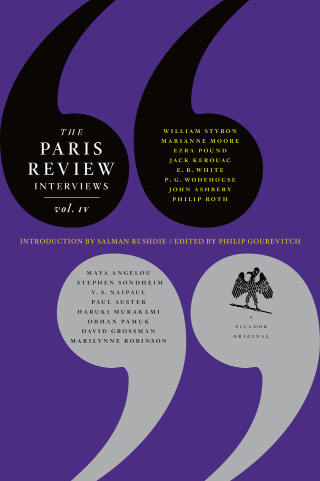 The Paris Review Interviews, IV book cover by The Paris Review