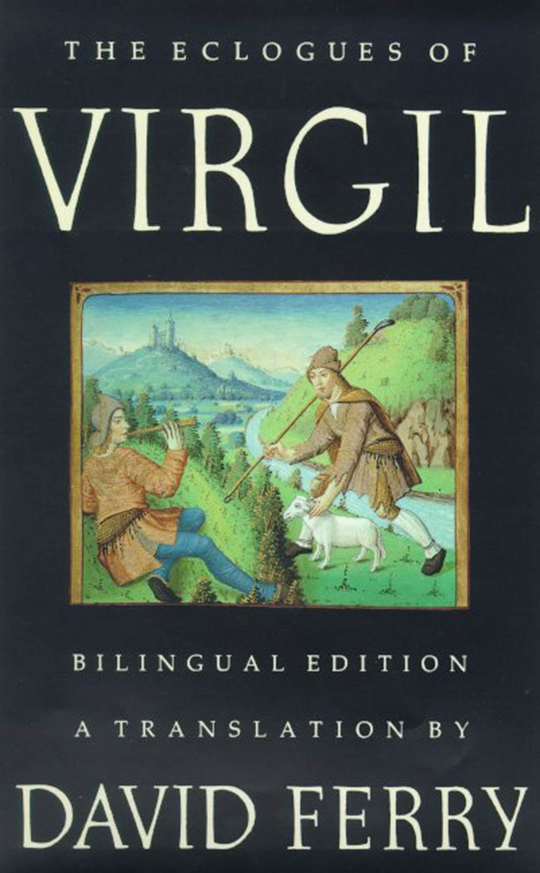The Eclogues of Virgil (Bilingual Edition) book cover by Virgil