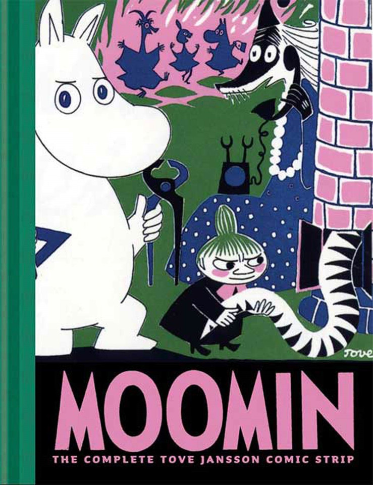 Moomin Book Two: The Complete Tove Jansson Comic Strip (Moomin) book cover by Tove Jansson