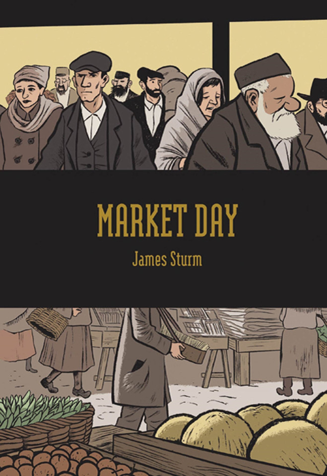 Market Day book cover by James Sturm