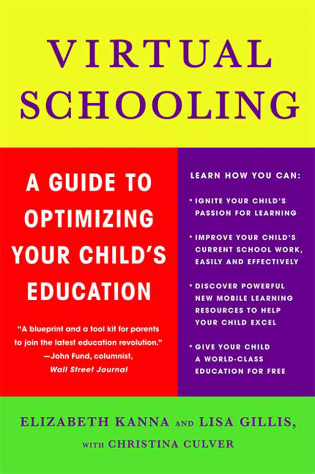 Virtual Schooling: A Guide to Optimizing Your Child's Education book cover by Elizabeth Kanna, Lisa Gillis, Christina Culver