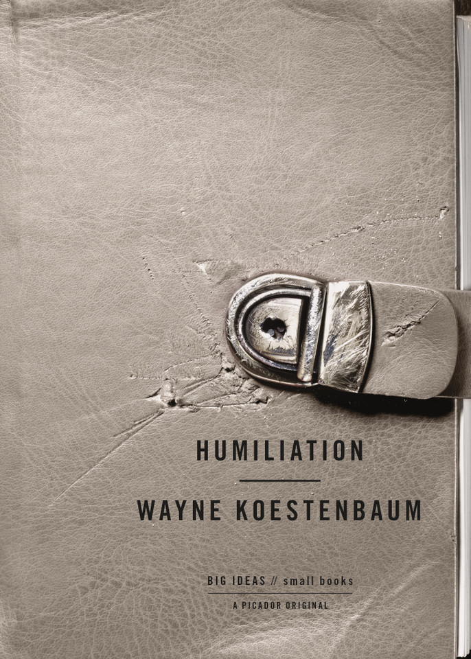 Humiliation (BIG IDEAS//small books) book cover by Wayne Koestenbaum