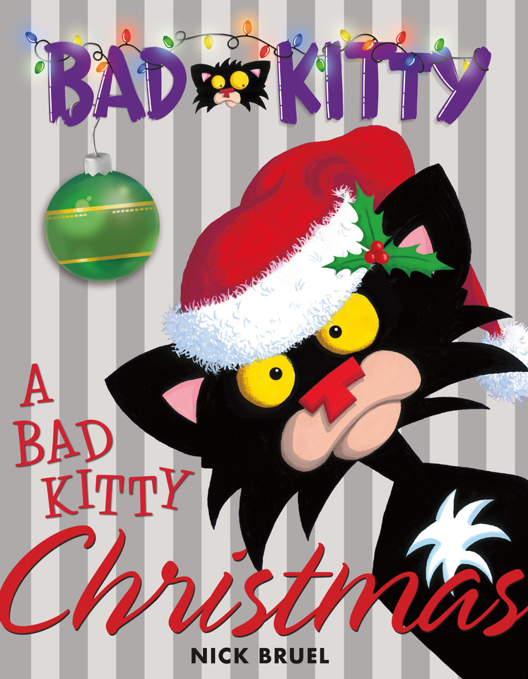 A Bad Kitty Christmas (Bad Kitty) book cover by Nick Bruel