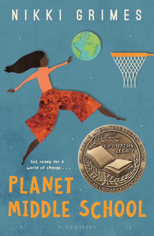 Planet Middle School book cover by Nikki Grimes