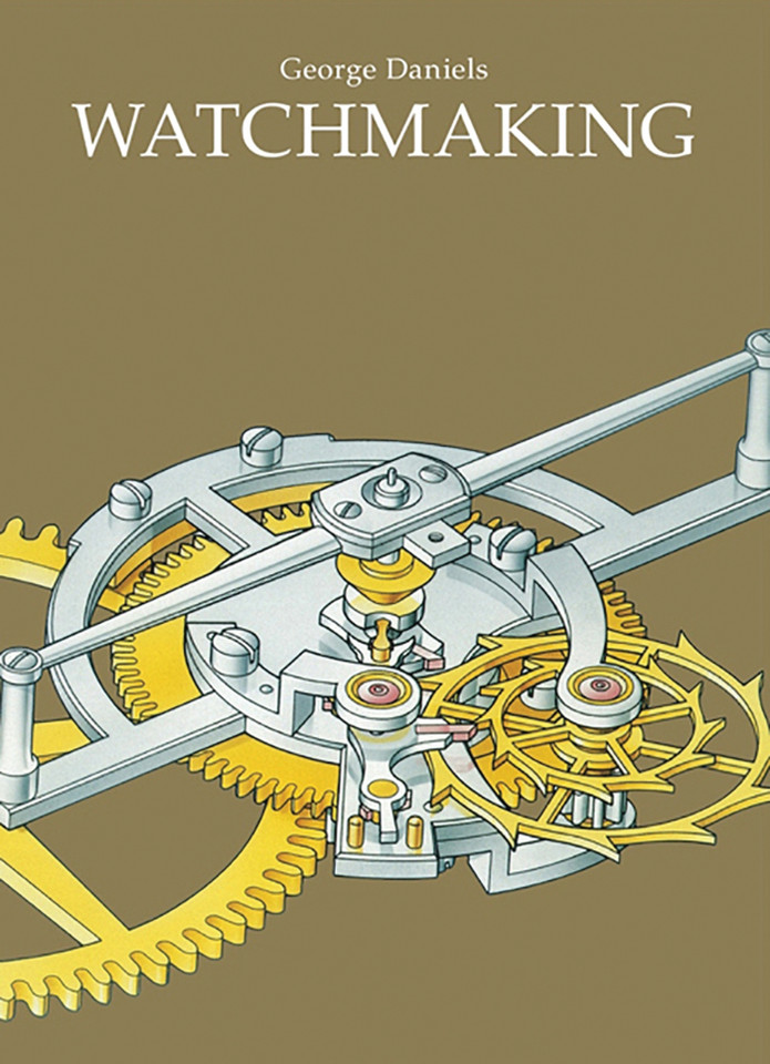 Watchmaking book cover by George Daniels