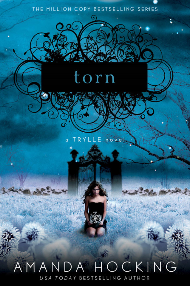 Torn book cover by Amanda Hocking