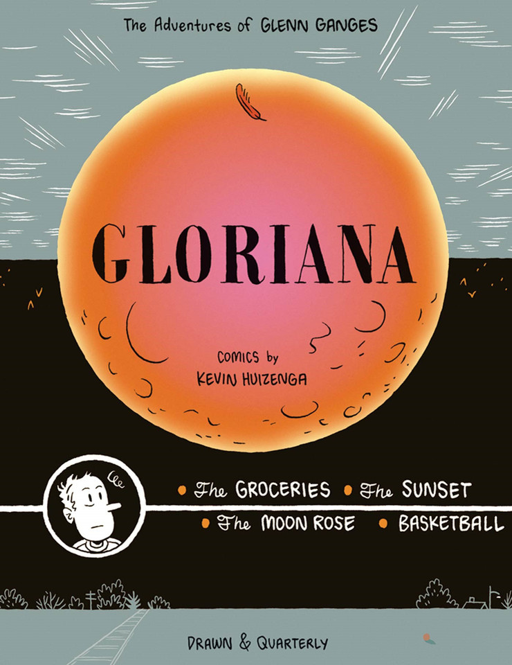 Gloriana book cover by Kevin Huizenga