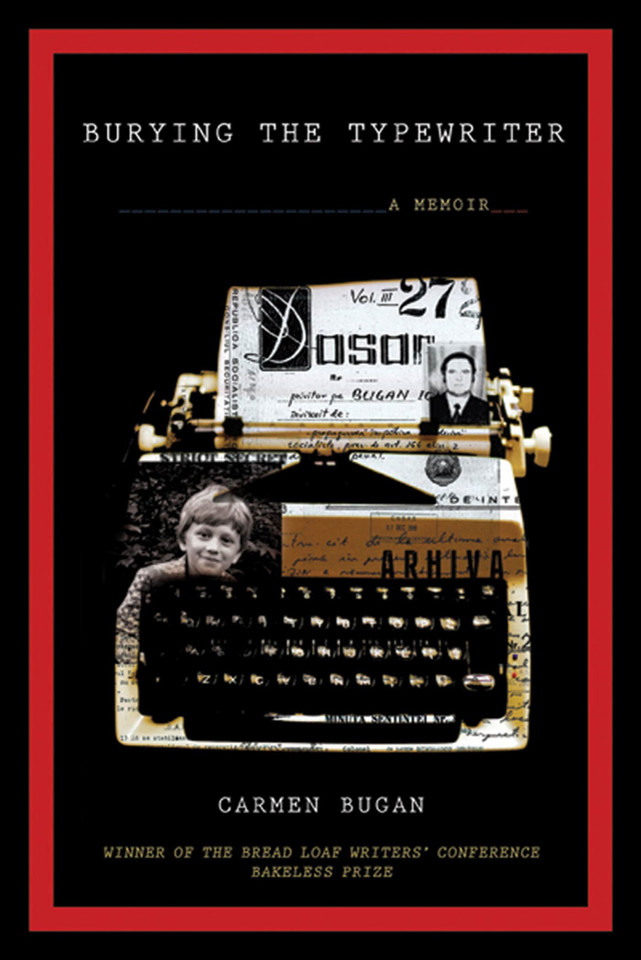 Burying the Typewriter: A Memoir book cover by Carmen Bugan