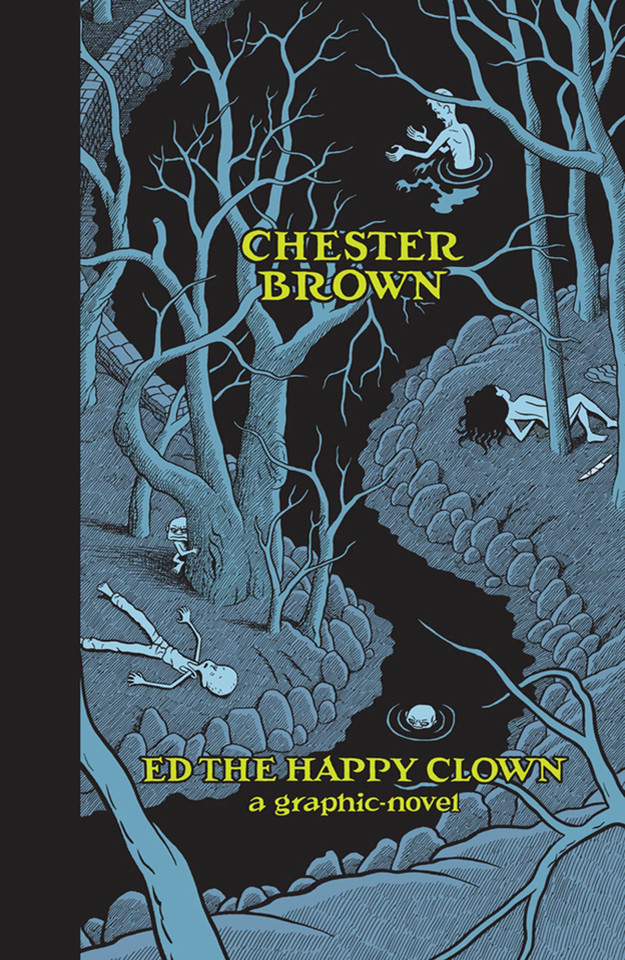 Ed the Happy Clown book cover by Chester Brown