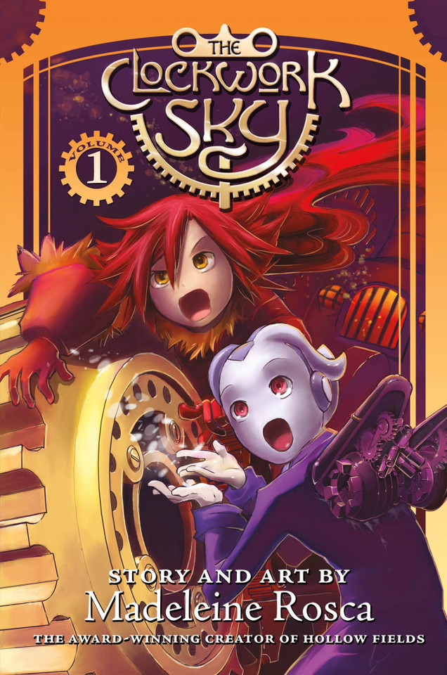 The Clockwork Sky, Volume One (Clockwork Sky #1) book cover by Madeleine Rosca