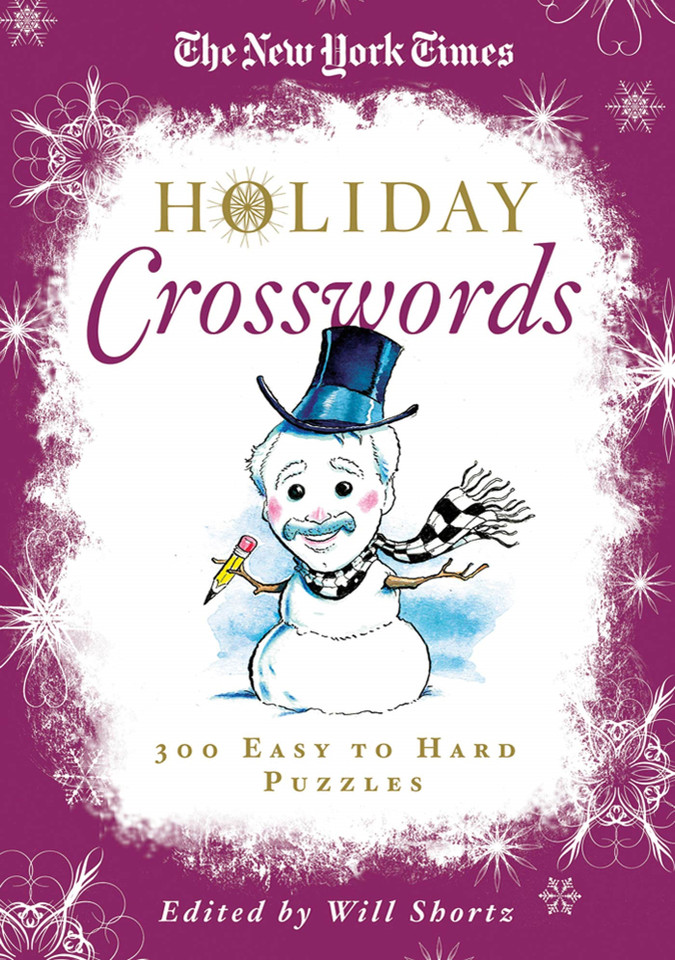 The New York Times Holiday Crosswords: 300 Easy to Hard Puzzles book cover by The New York Times