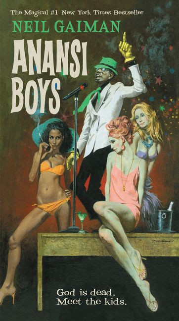 Anansi Boys: A Novel book cover by Neil Gaiman