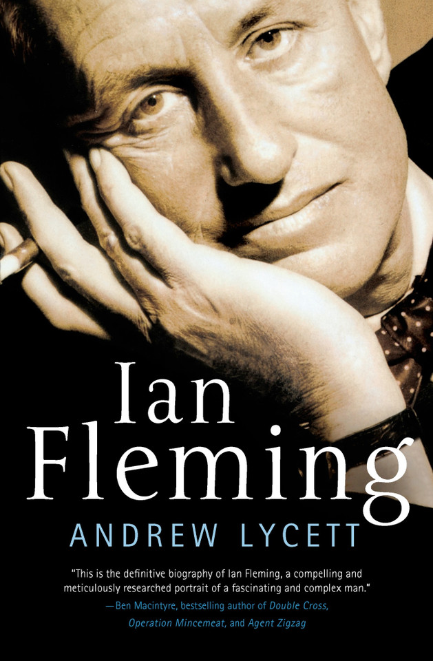 Ian Fleming book cover by Andrew Lycett