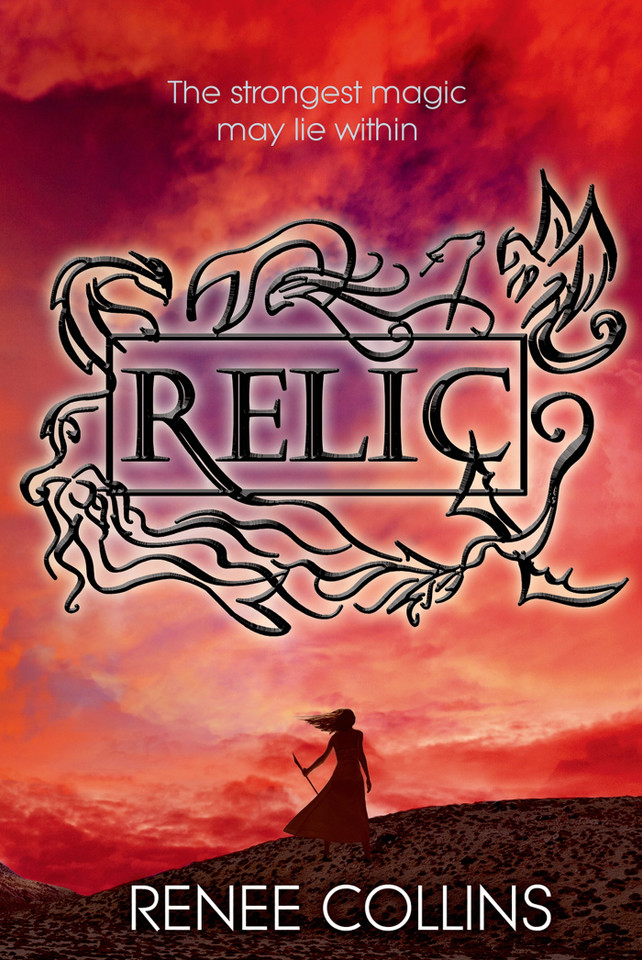 Relic book cover by Renee Collins