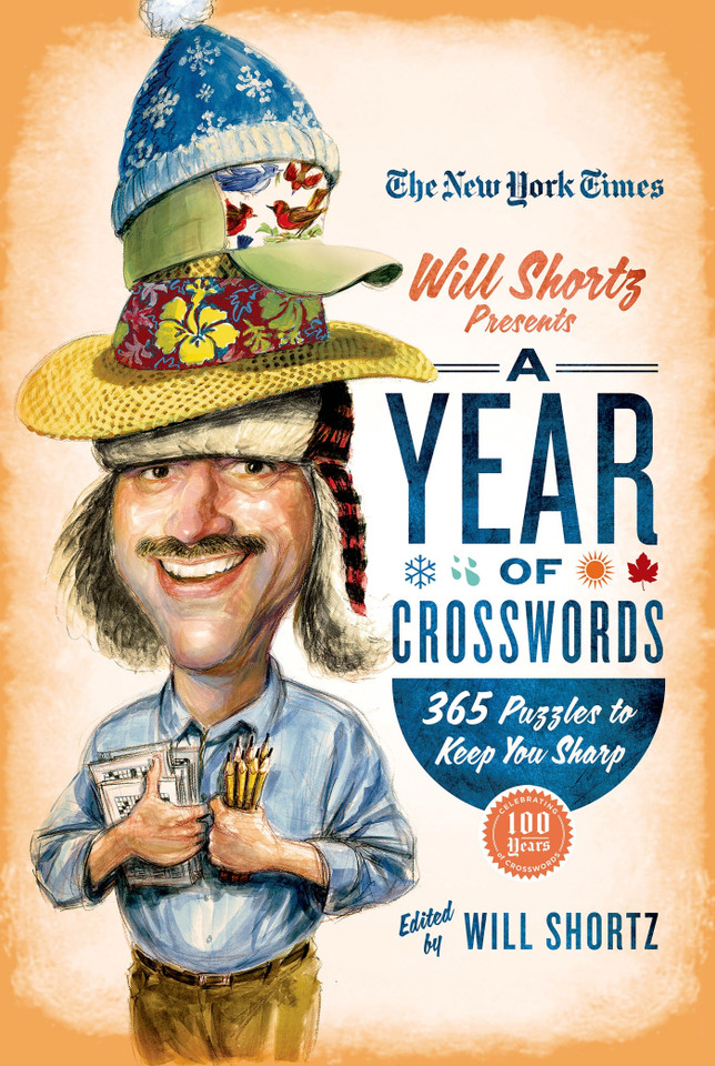 The New York Times Will Shortz Presents A Year of Crosswords: 365 Puzzles to Keep You Sharp book cover by The New York Times