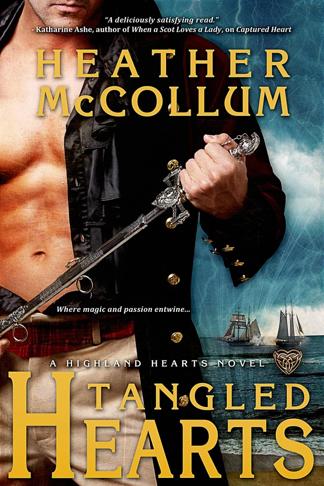 Tangled Hearts (Highland Hearts #2) book cover by Heather McCollum
