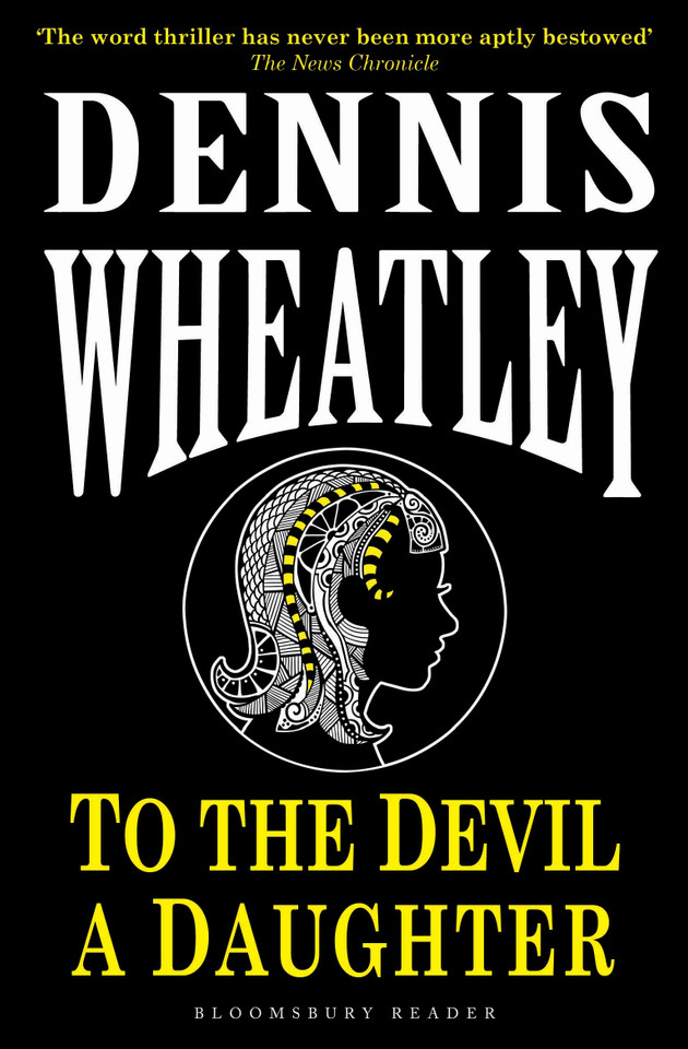 To the Devil, a Daughter book cover by Dennis Wheatley