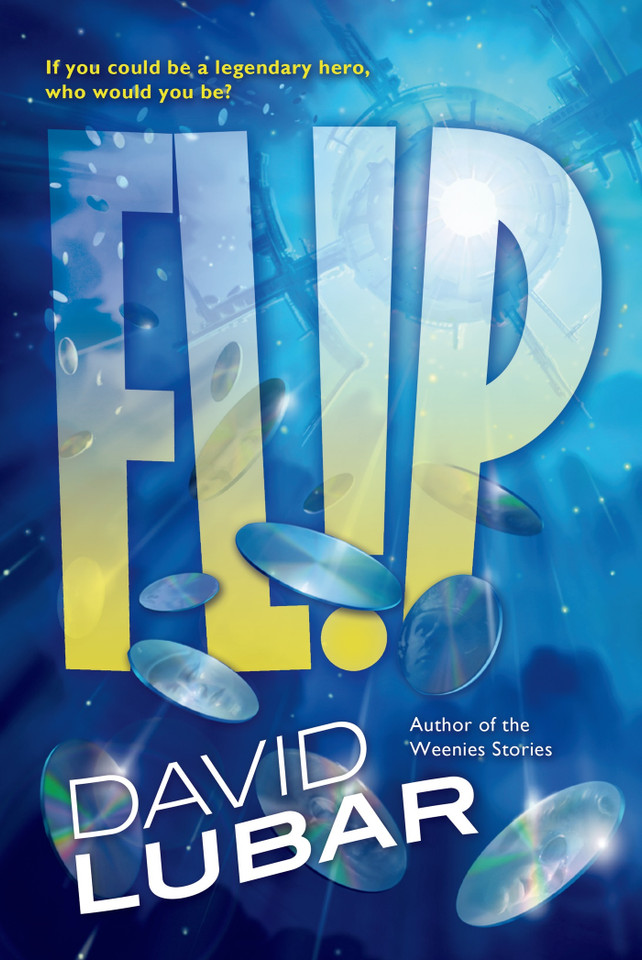 Flip book cover by David Lubar