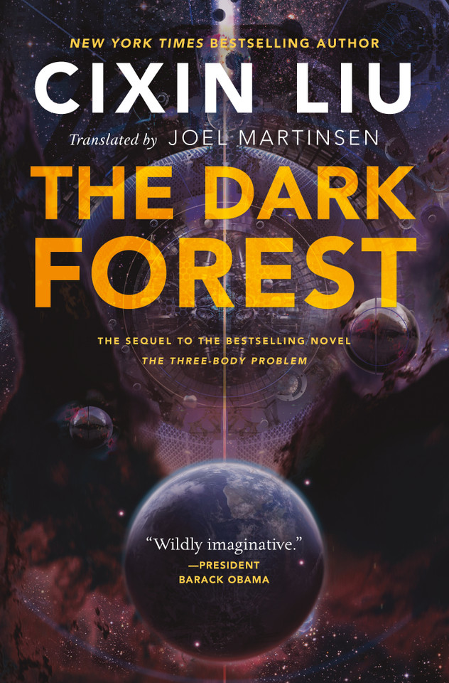 The Dark Forest book cover by Cixin Liu