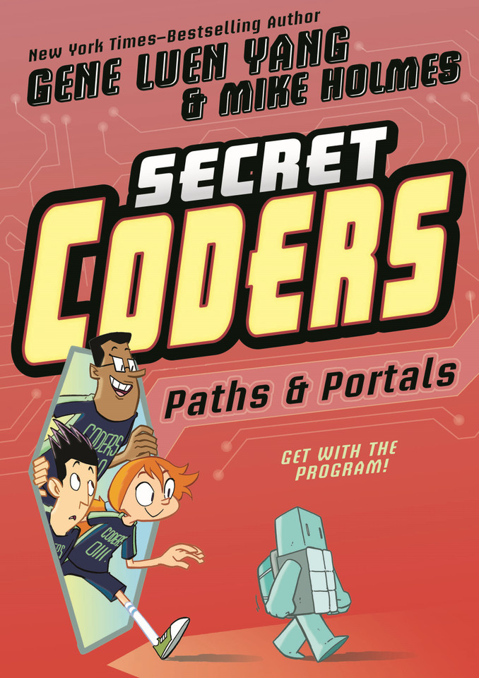Secret Coders: Paths & Portals (Secret Coders #2) book cover by Gene Luen Yang