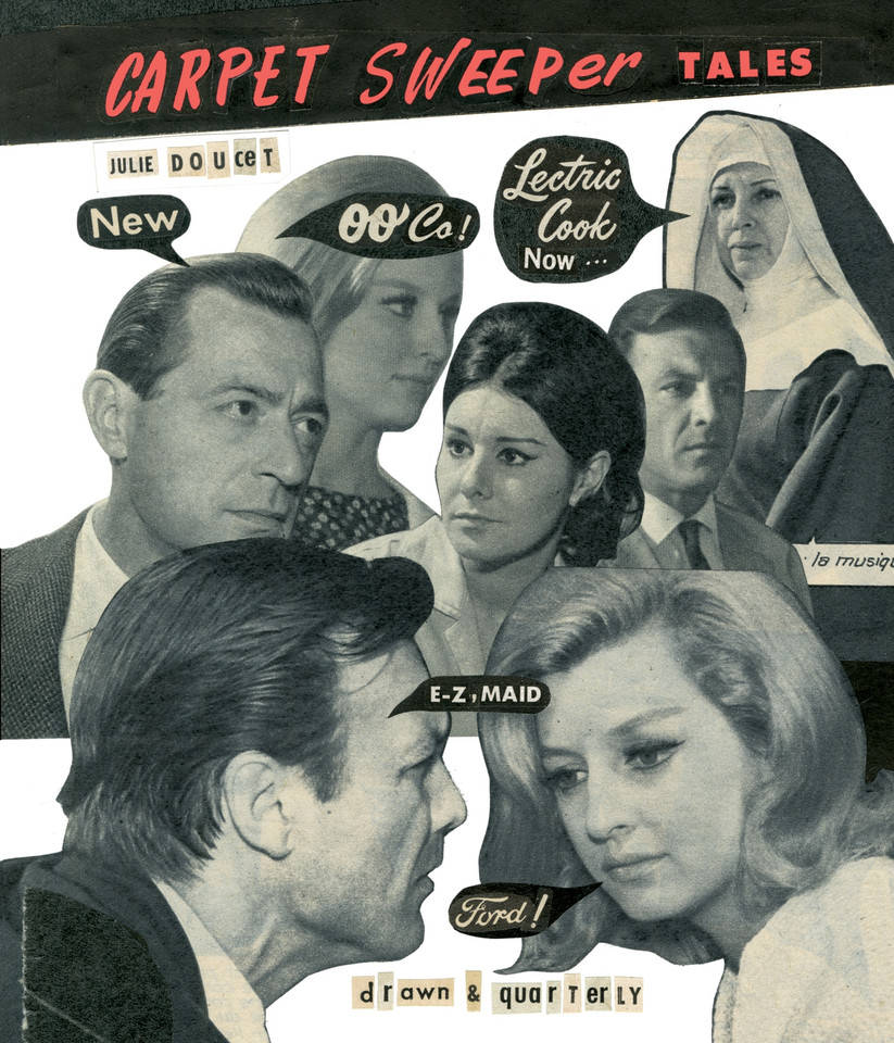 Carpet Sweeper Tales book cover by Julie Doucet