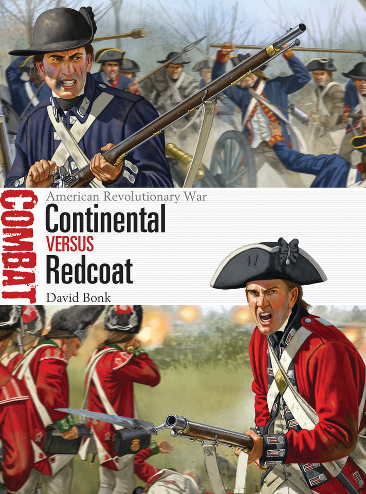 Continental vs Redcoat: American Revolutionary War (Combat #9) book cover by David Bonk