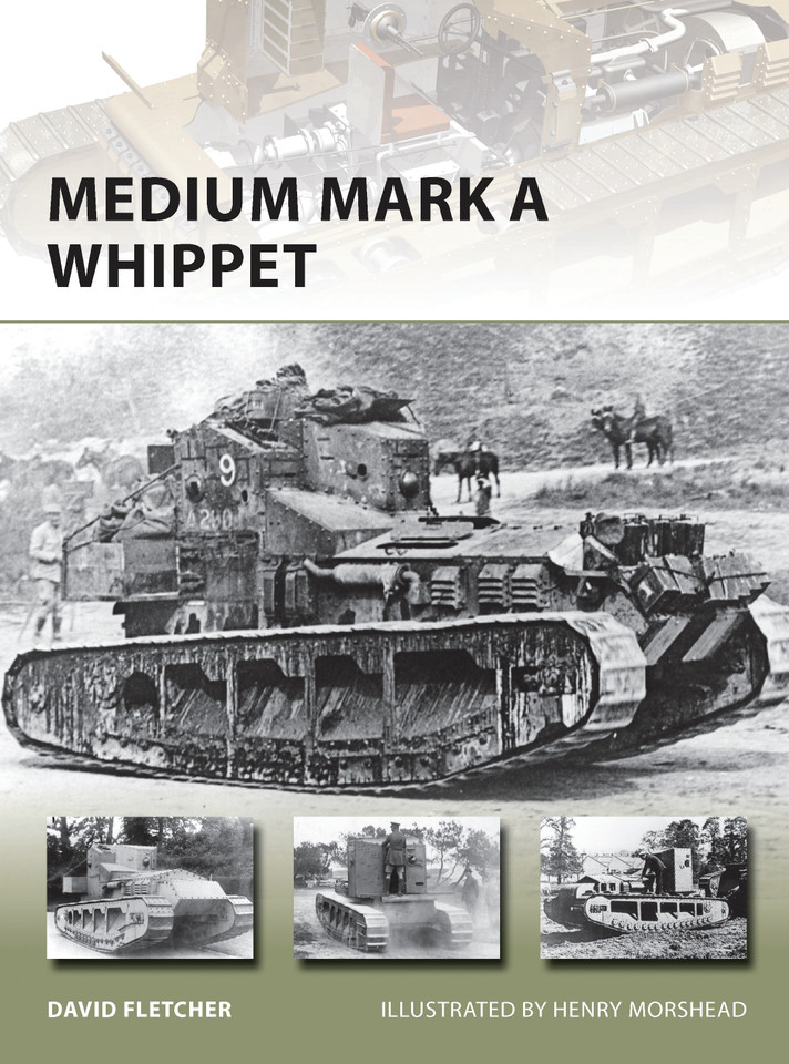 Medium Mark A Whippet (New Vanguard #207) book cover by David Fletcher