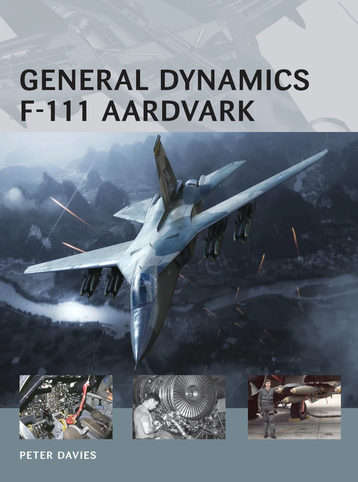 General Dynamics F-111 Aardvark (Air Vanguard) book cover by Peter E. Davies