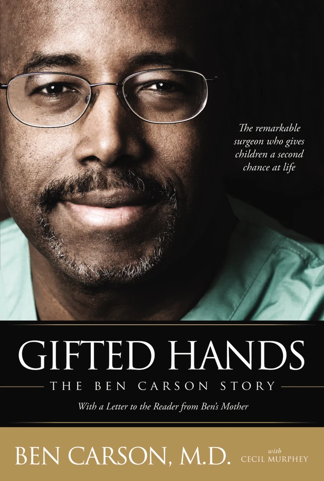 Gifted Hands: The Ben Carson Story book cover by Ben Carson, M.D., Cecil Murphey