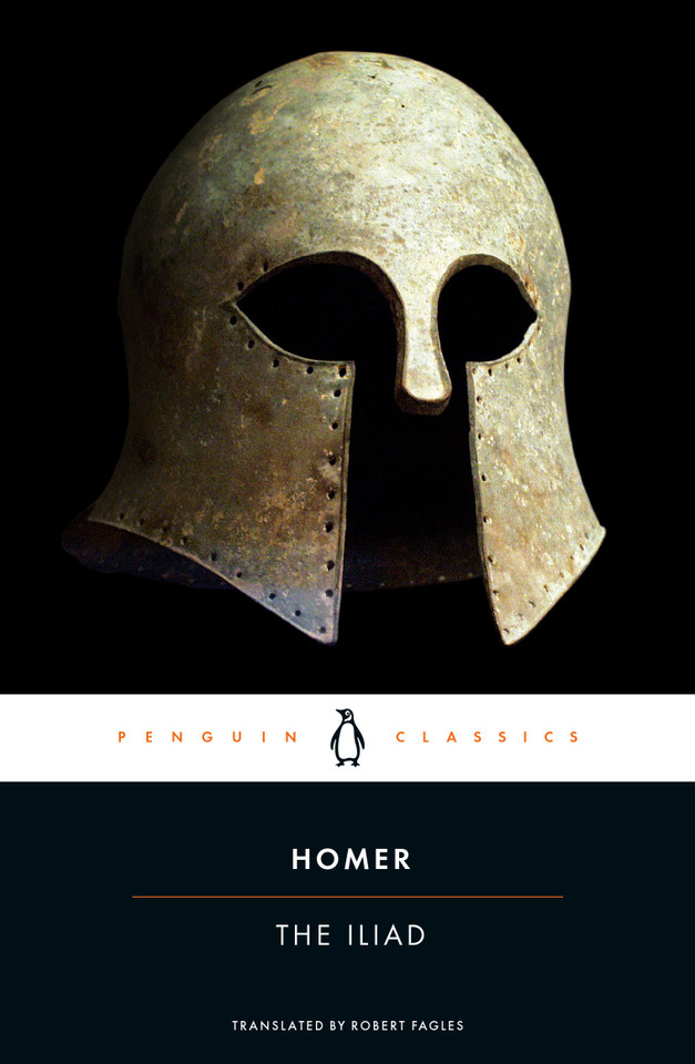 The Iliad book cover by Homer