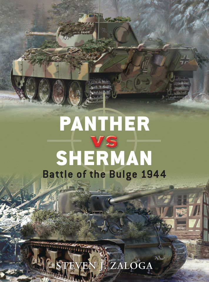 Panther vs Sherman: Battle of the Bulge 1944 (Duel #13) book cover by Steven J. Zaloga