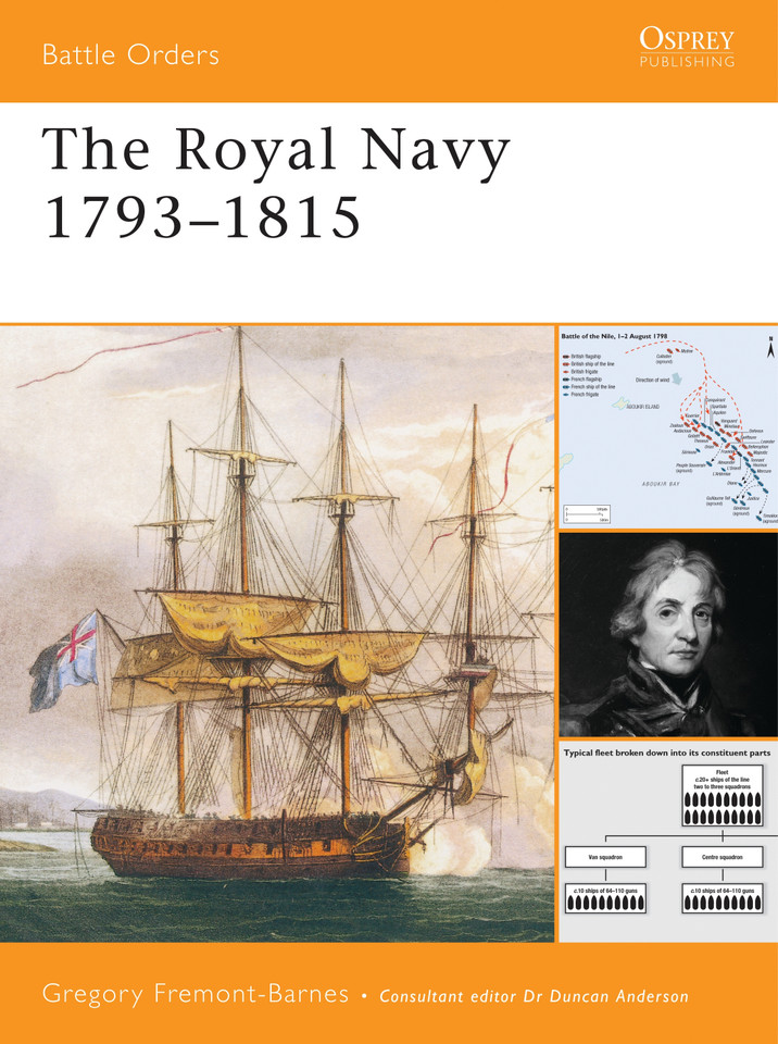 The Royal Navy 1793–1815 (Battle Orders #31) book cover by Gregory Fremont-Barnes